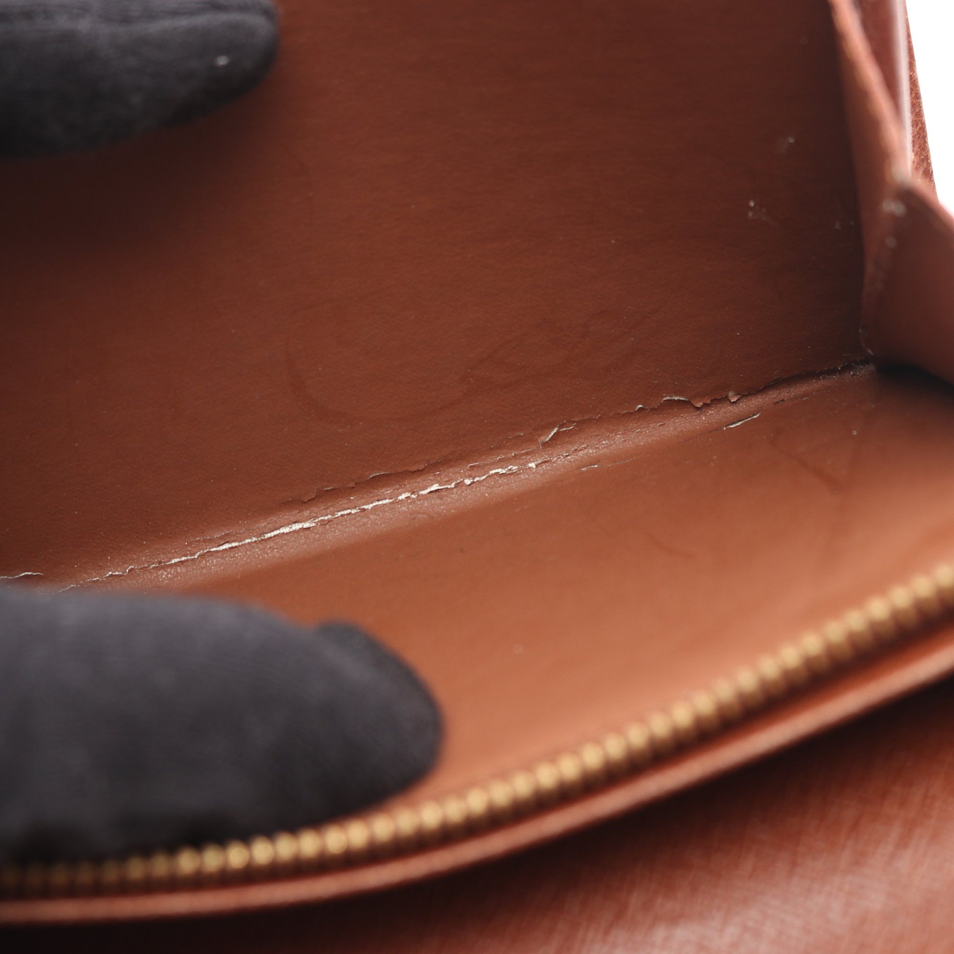 ポルトモネ ビエ トレゾール モノグラム 二つ折り財布 PVC レザー ブラウン ルイヴィトン 財布・小物 LOUIS VUITTON
