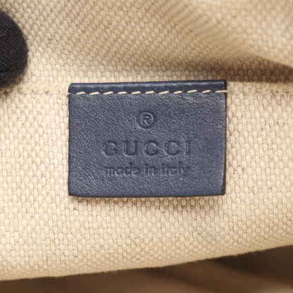 ソーホー ディスコバッグ インターロッキングG ショルダーバッグ エナメルレザー ダークネイビー グッチ バッグ GUCCI