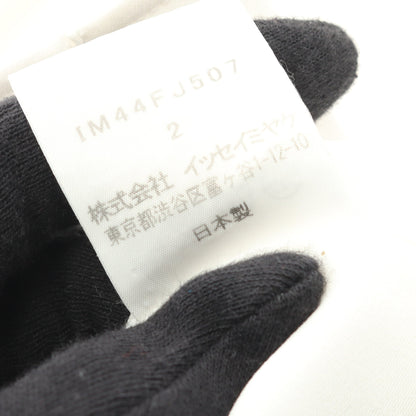シャツ ドルマンスリーブ ホワイト ブラック レッド イッセイミヤケ トップス ISSEY MIYAKE
