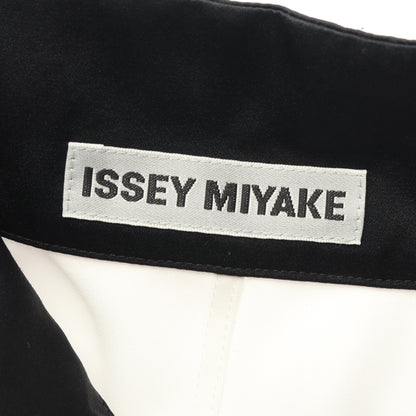 シャツ ドルマンスリーブ ホワイト ブラック レッド イッセイミヤケ トップス ISSEY MIYAKE