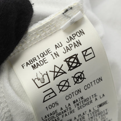 半袖Tシャツ コットン ホワイト ブラック ワイズ トップス Y's
