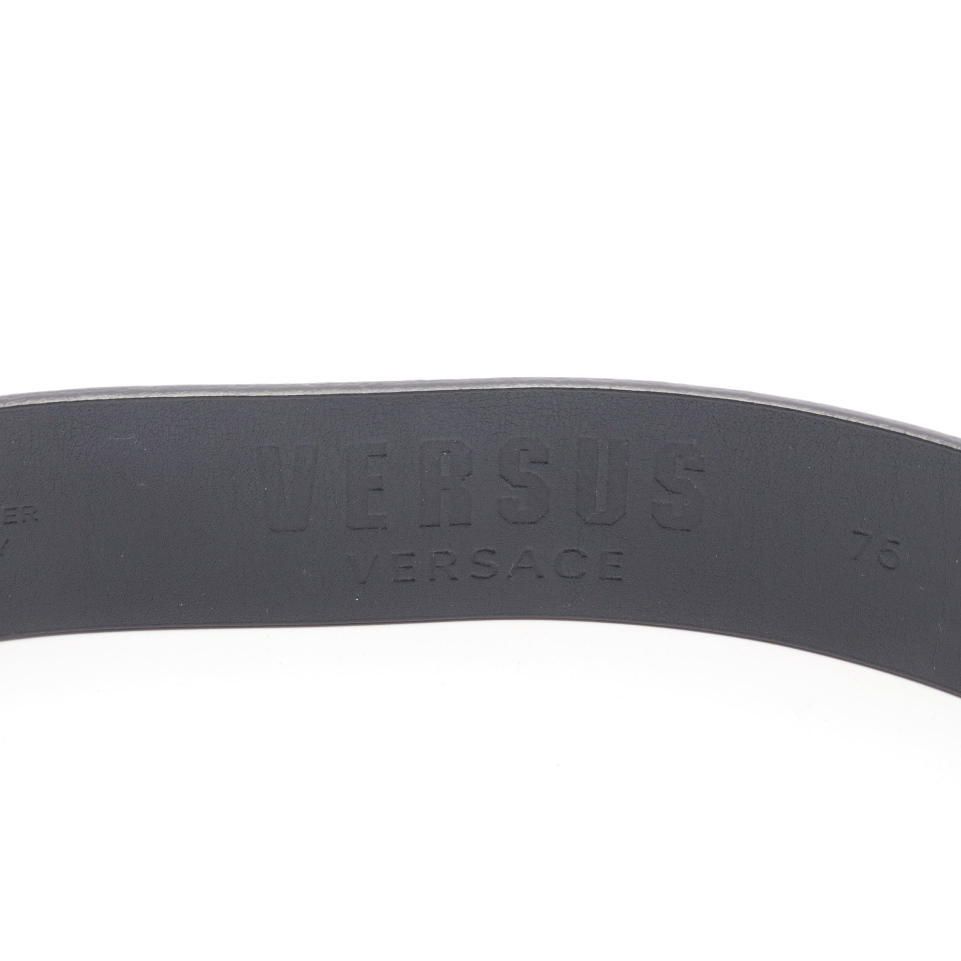 ベルト レザー ブラック ヴェルサーチ 財布・小物 Versace