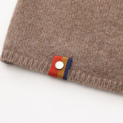 バラクラバ ニット 帽子 カシミヤ ライトブラウン エルメス 財布・小物 HERMES
