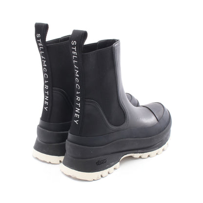 TRACE トレース チェルシー サイドゴアブーツ レザー ラバー ブラック ステラマッカートニー シューズ Stella McCartney