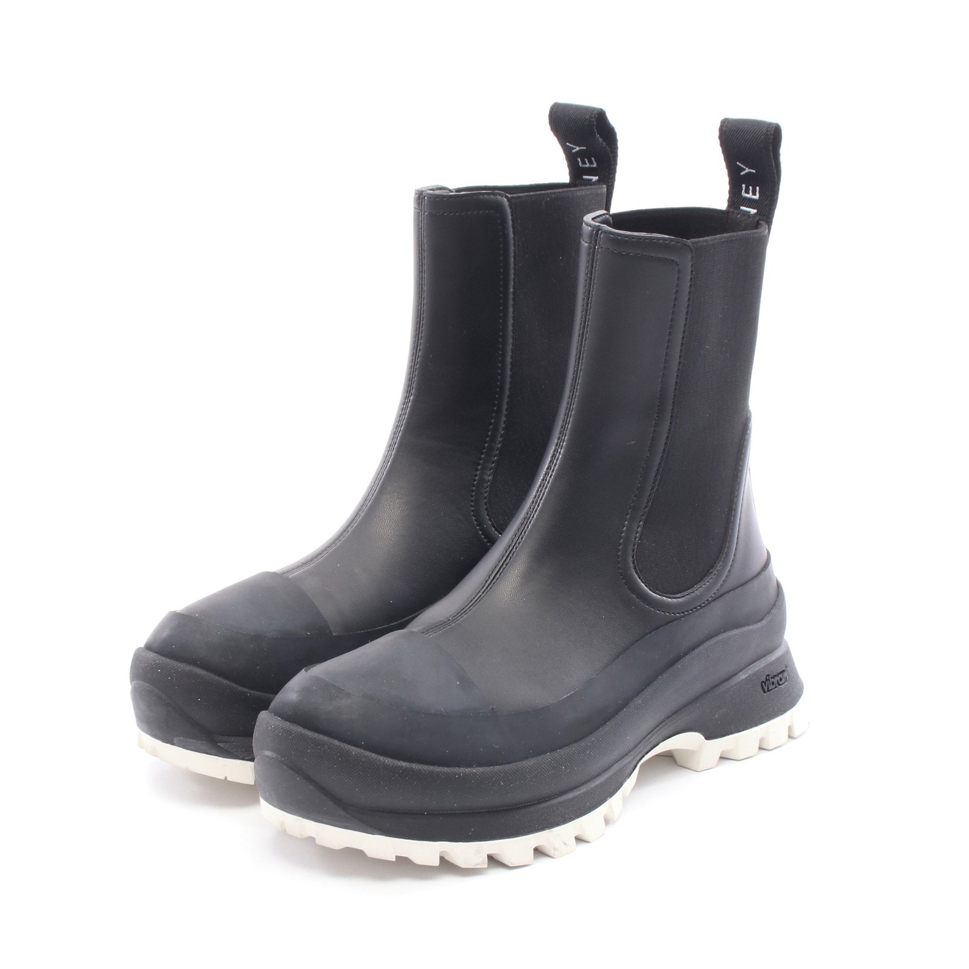 TRACE トレース チェルシー サイドゴアブーツ レザー ラバー ブラック ステラマッカートニー シューズ Stella McCartney