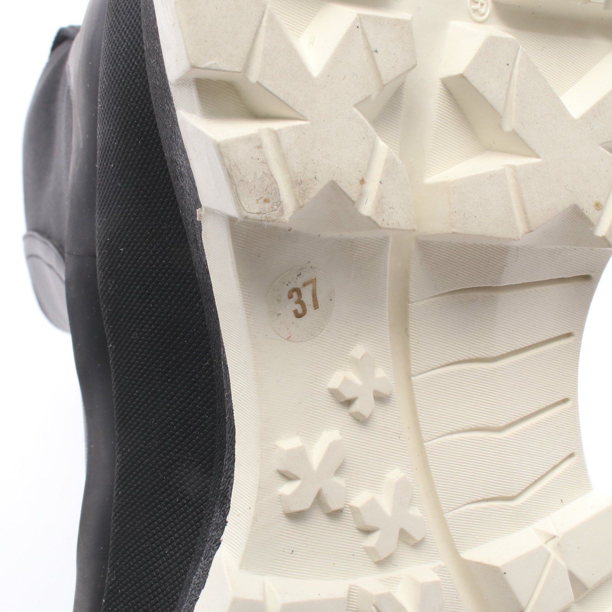 TRACE トレース チェルシー サイドゴアブーツ レザー ラバー ブラック ステラマッカートニー シューズ Stella McCartney