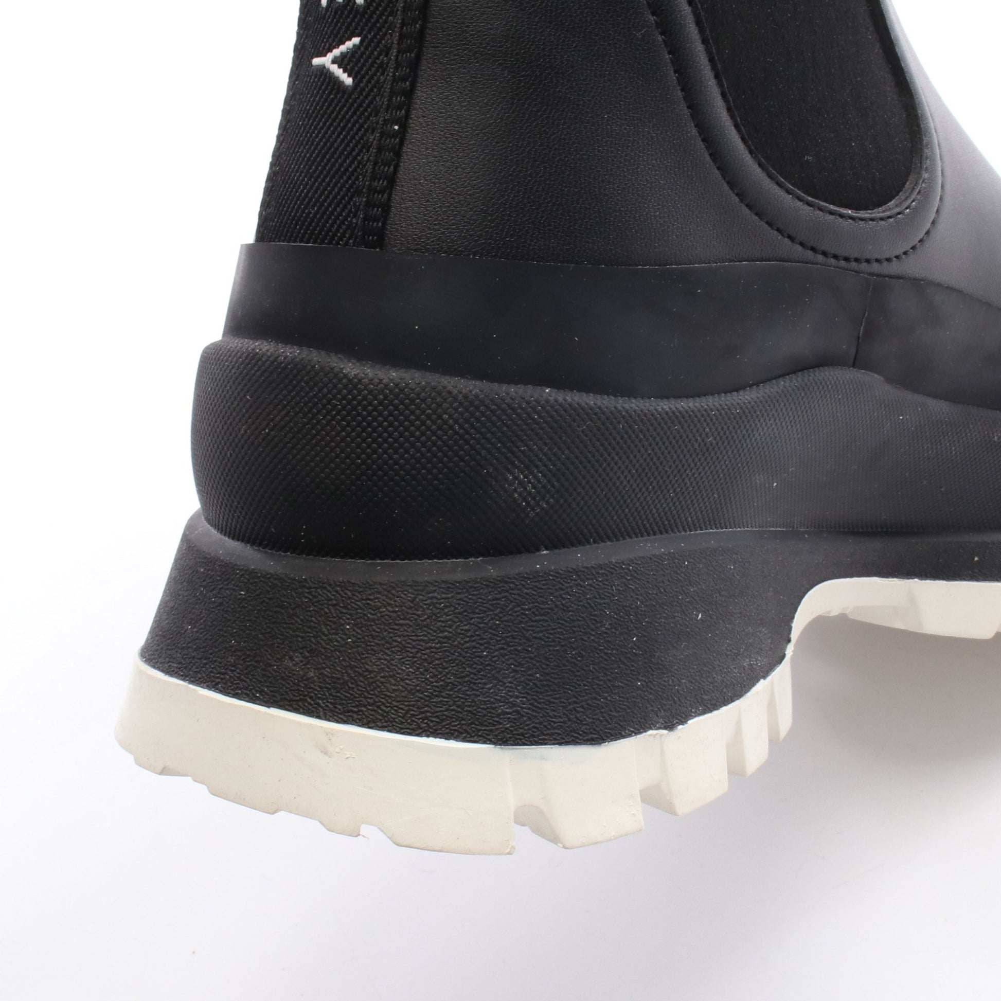 TRACE トレース チェルシー サイドゴアブーツ レザー ラバー ブラック ステラマッカートニー シューズ Stella McCartney