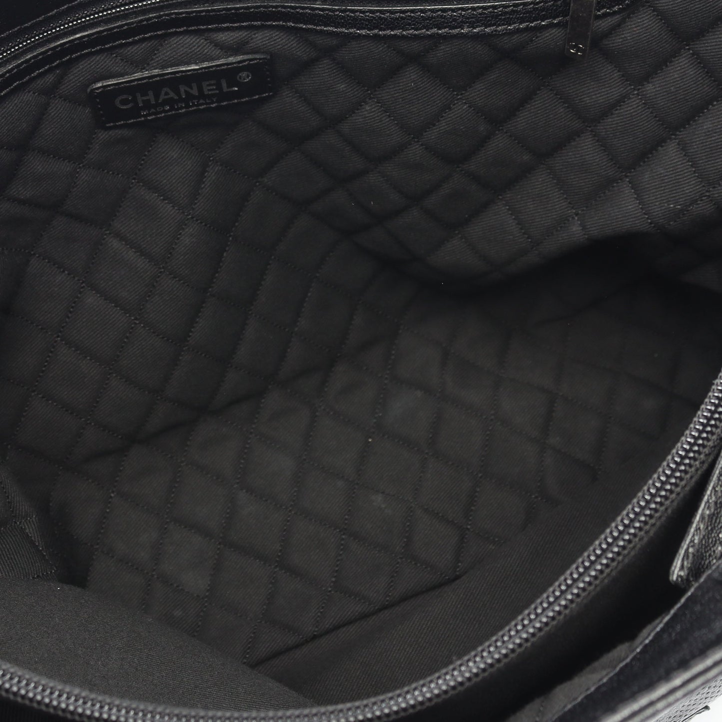 ココマーク ハンドバッグ トートバッグ レザー ブラック シルバー金具 シャネル バッグ CHANEL