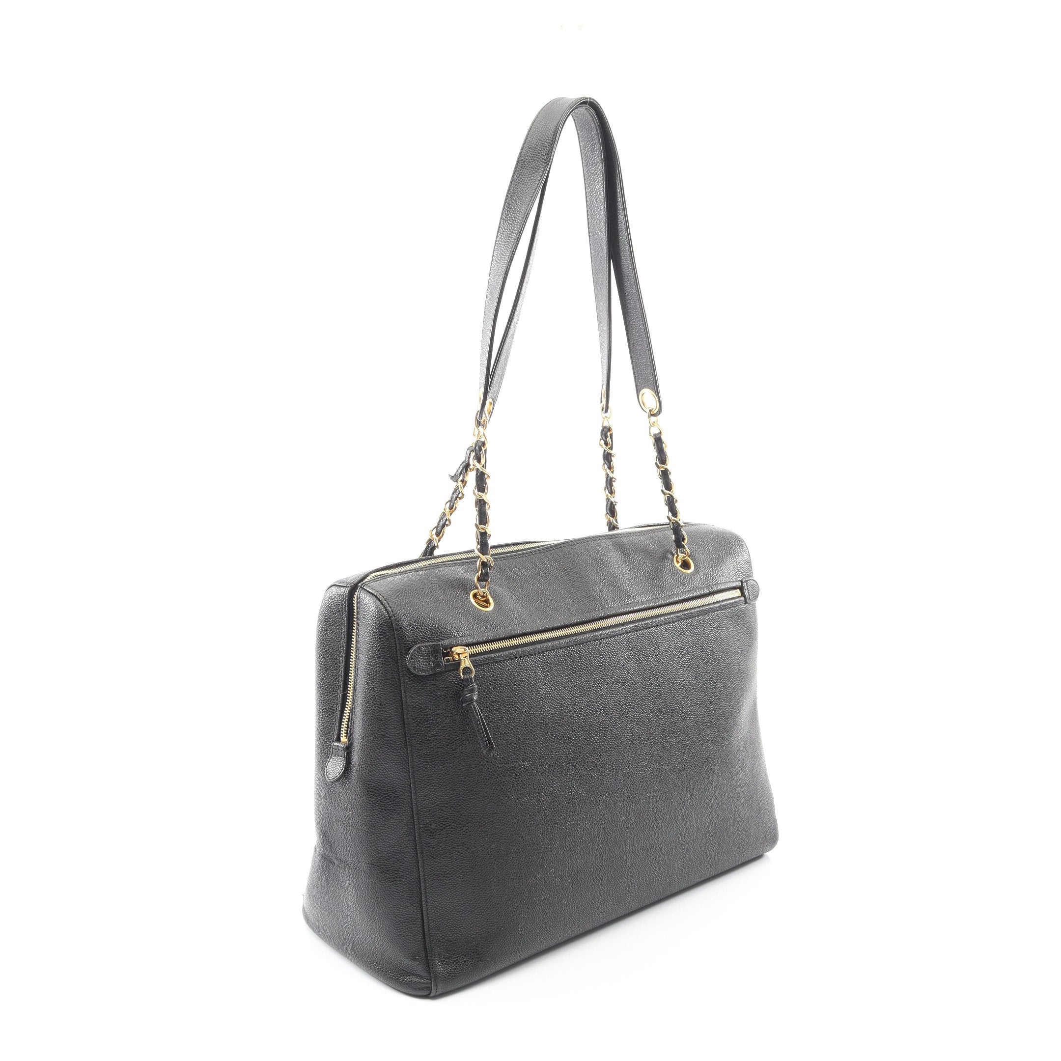 ココマーク チェーンショルダーバッグ チェーントートバッグ キャビア