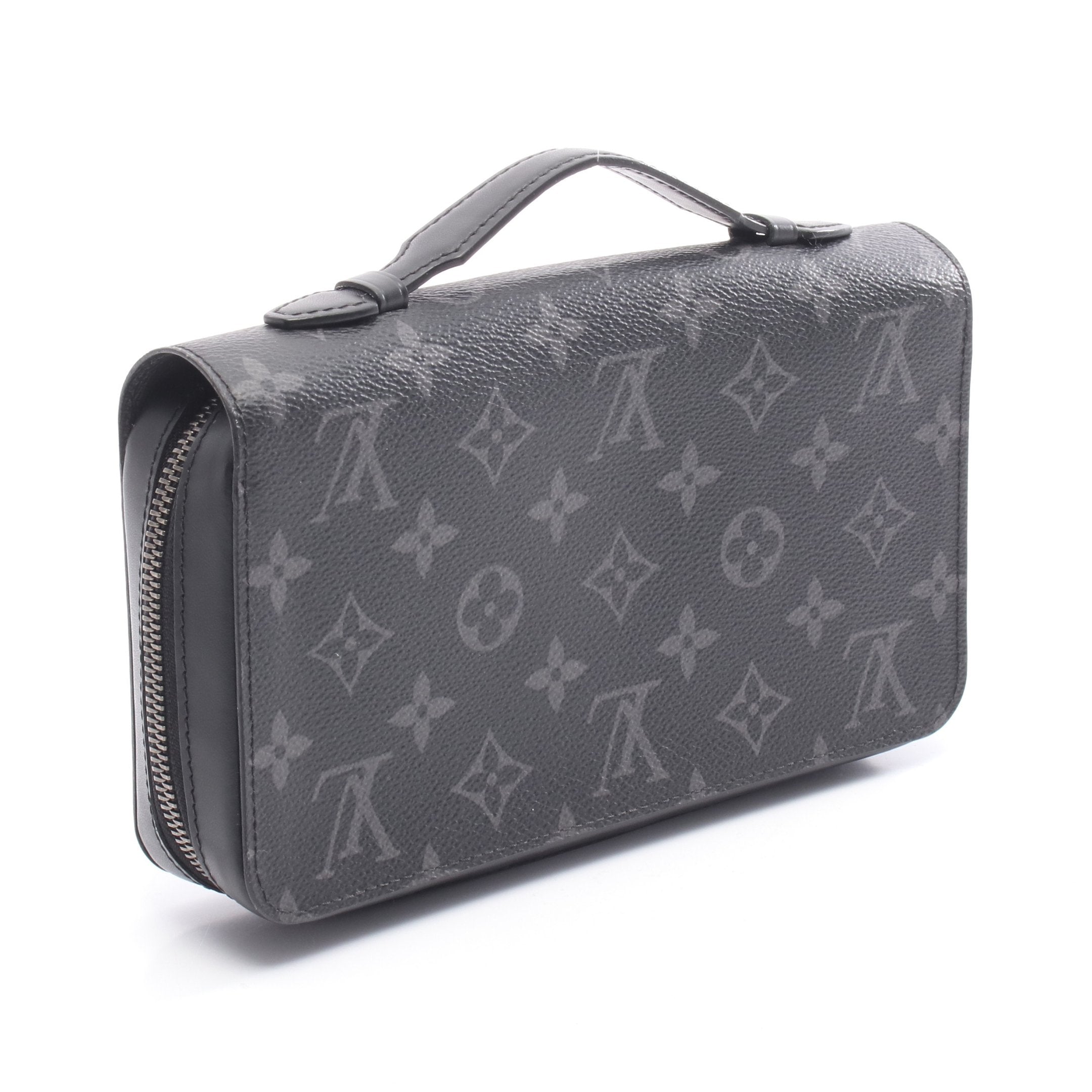 ジッピーXL モノグラムエクリプス ラウンドファスナー長財布 PVC