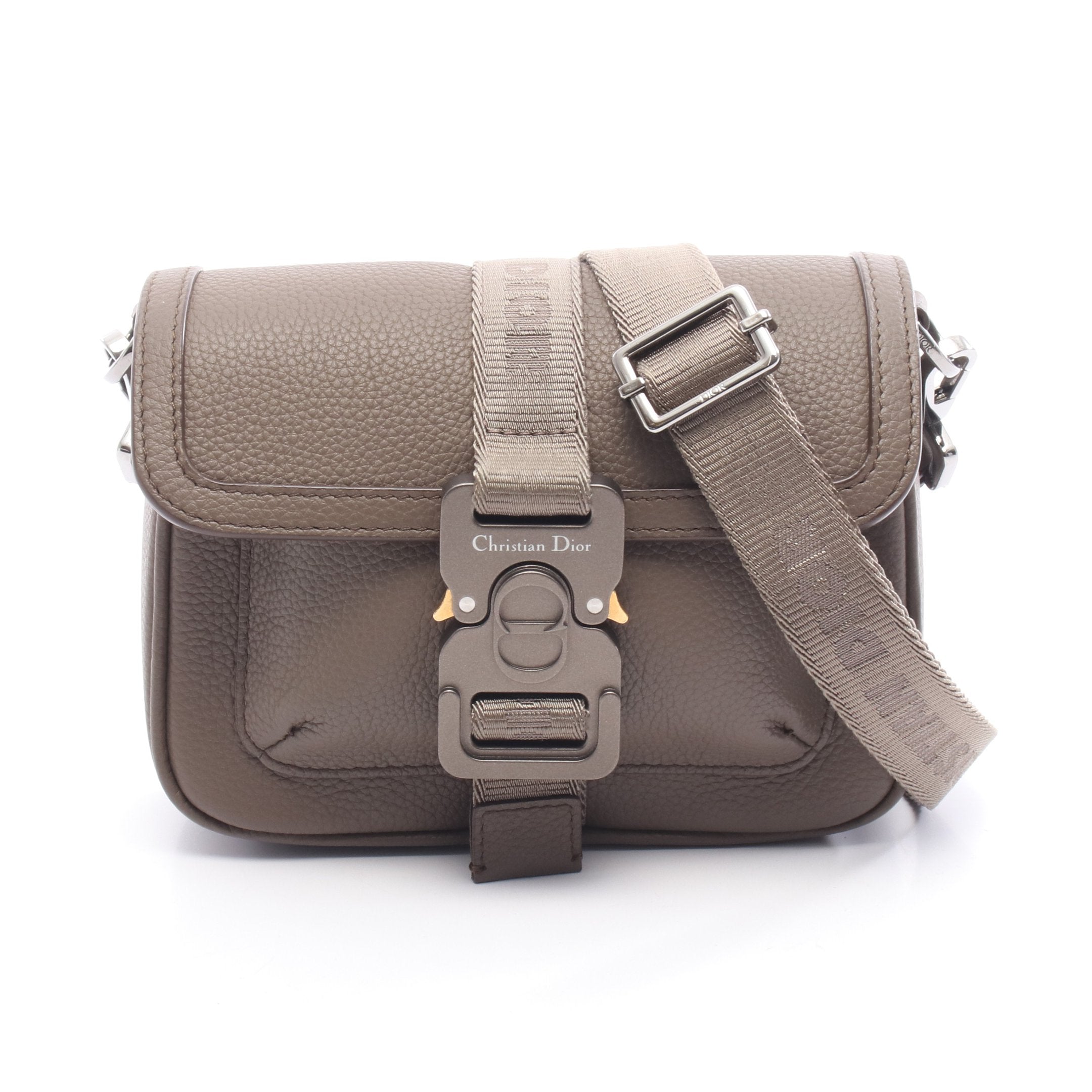 HIT THE ROAD ヒット ザ ロード ショルダーバッグ レザー グレー