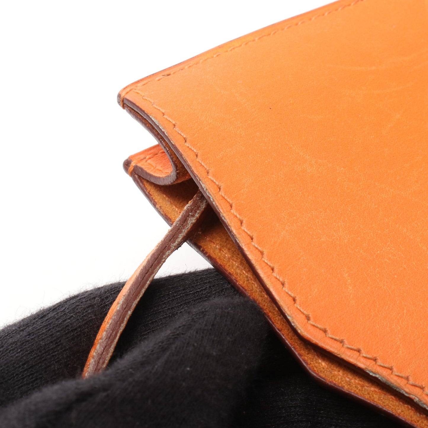 オニメトゥ ショルダーバッグ ヴォータデラクト オレンジ □F刻印 エルメス バッグ HERMES
