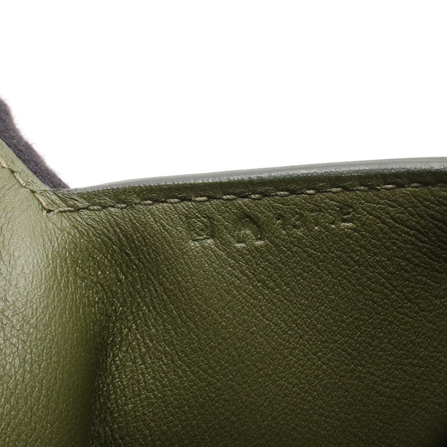 ツールボックス26 カノピ ハンドバッグ ヴォースイフト カーキグリーン シルバー金具 □Q刻印 エルメス バッグ HERMES