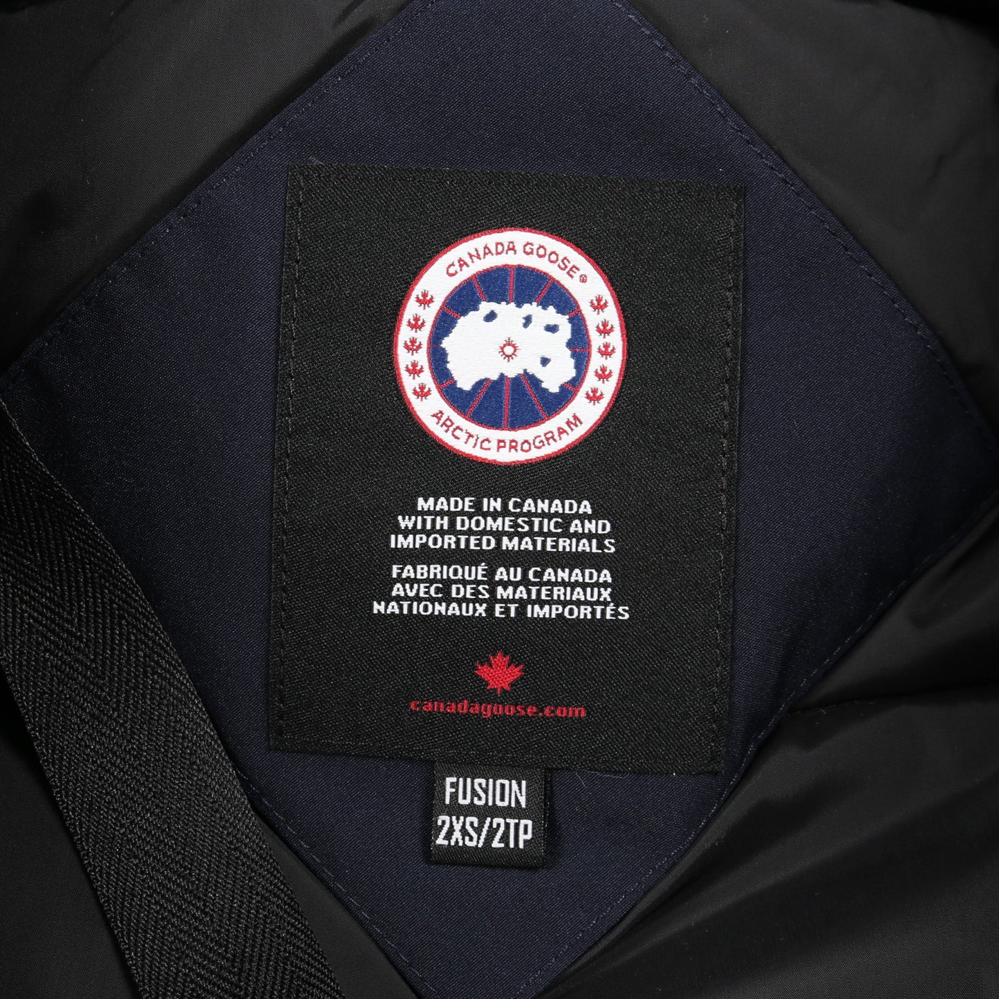 KENSINGTON PARKA FUSION FIT ダウンコート ネイビー フード付き カナダグース アウター CANADA GOOSE