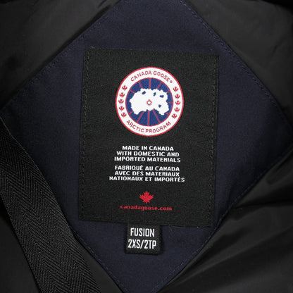 KENSINGTON PARKA FUSION FIT ダウンコート ネイビー フード付き カナダグース アウター CANADA GOOSE