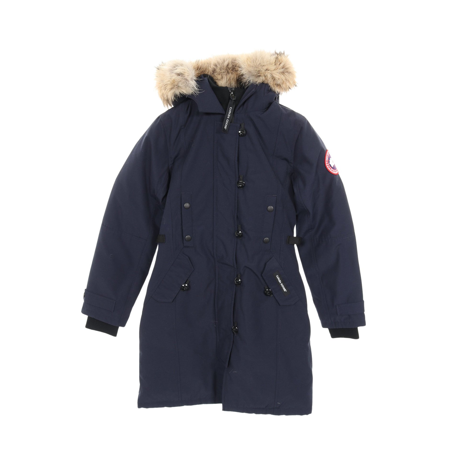 KENSINGTON PARKA FUSION FIT ダウンコート ネイビー フード付き カナダグース アウター CANADA GOOSE