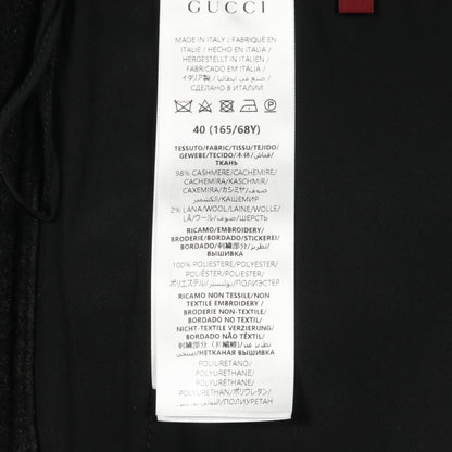 スカート カシミヤ ウール ブラック グッチ ボトムス GUCCI