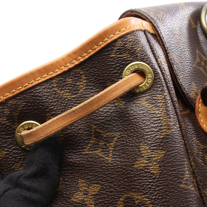 モンスリGM モノグラム バックパック リュックサック PVC レザー ブラウン ルイヴィトン バッグ LOUIS VUITTON