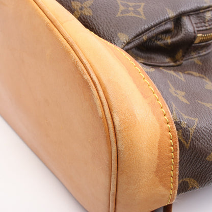 モンスリGM モノグラム バックパック リュックサック PVC レザー ブラウン ルイヴィトン バッグ LOUIS VUITTON