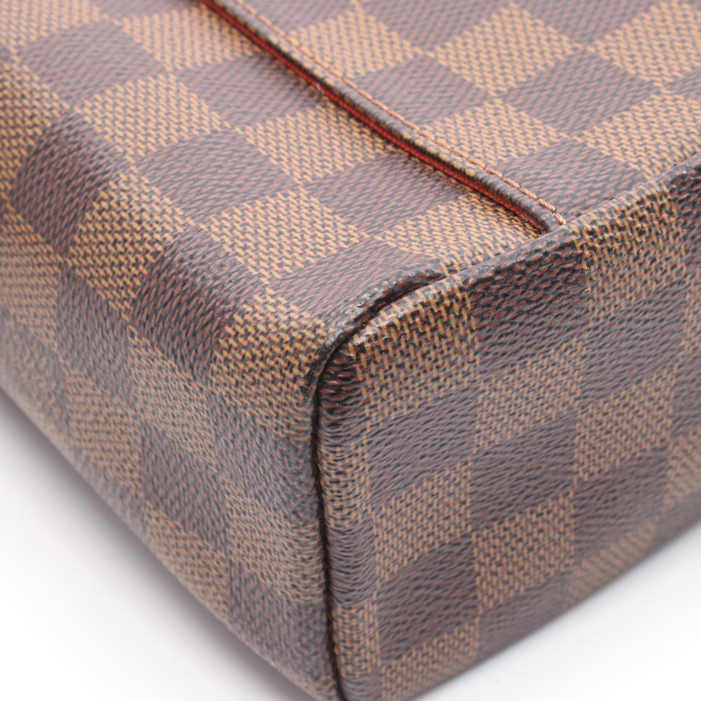 オラフPM ダミエエベヌ ショルダーバッグ PVC レザー ブラウン ルイヴィトン バッグ LOUIS VUITTON