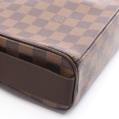 オラフPM ダミエエベヌ ショルダーバッグ PVC レザー ブラウン ルイヴィトン バッグ LOUIS VUITTON