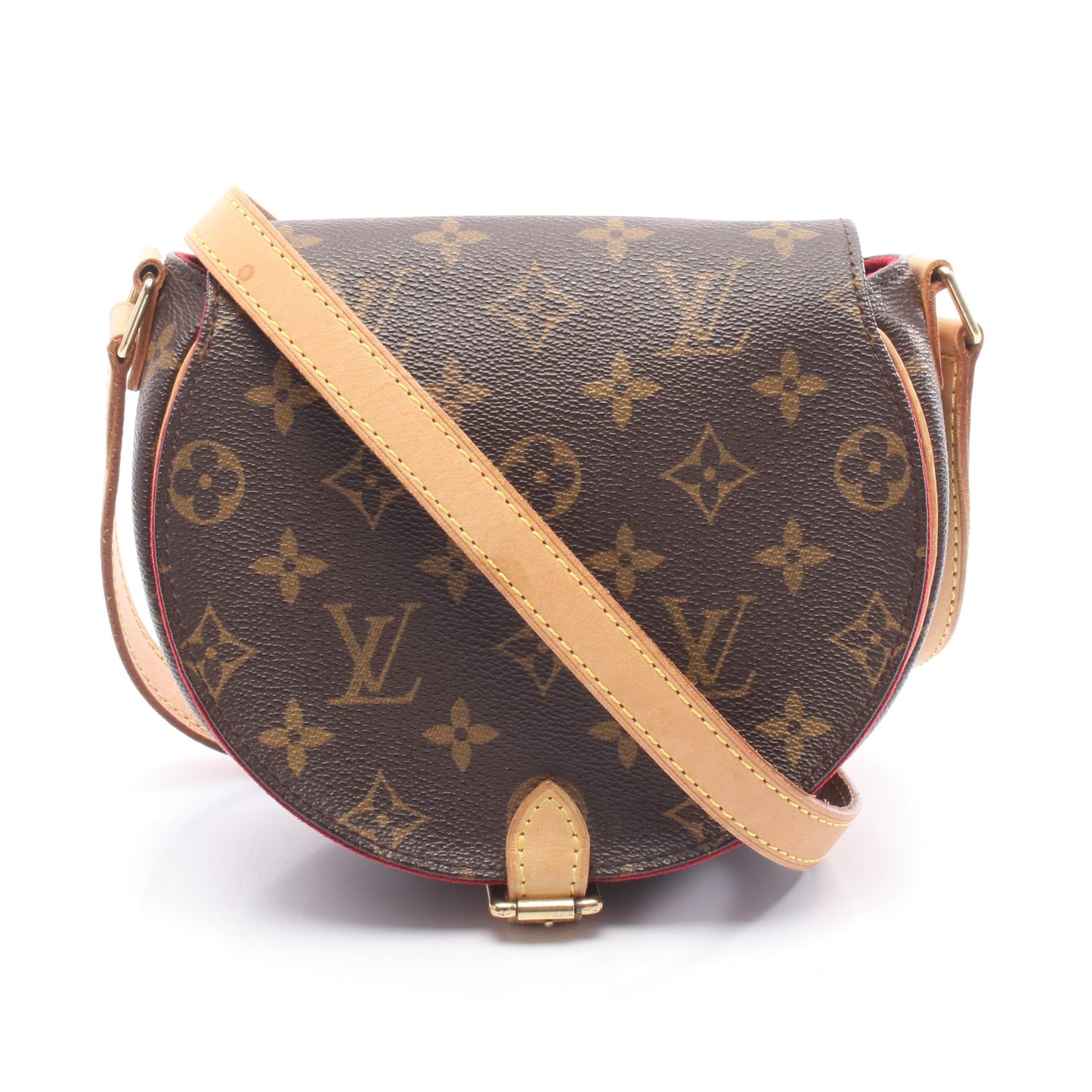 タンブラン モノグラム ショルダーバッグ PVC レザー ブラウン ルイヴィトン バッグ LOUIS VUITTON