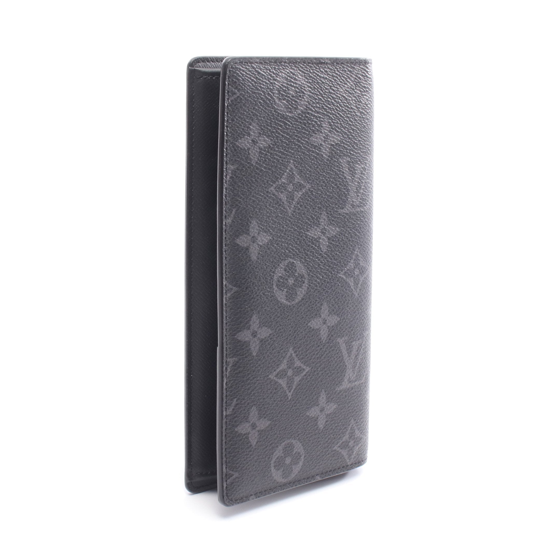 ルイヴィトン ポルトフォイユ ブラザ エクリプス モノグラム ブラック 二つ折り ポルトフォイユ ブラザ モノグラムエクリプス 二つ折り長財布 PVC