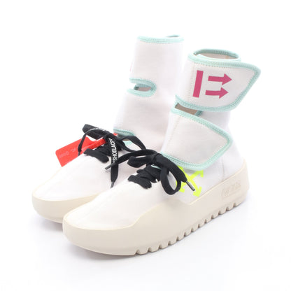 ブーツ ハイカットスニーカー キャンバス ホワイト マルチカラー オフホワイト シューズ OFF-WHITE