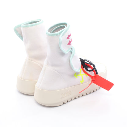 ブーツ ハイカットスニーカー キャンバス ホワイト マルチカラー オフホワイト シューズ OFF-WHITE