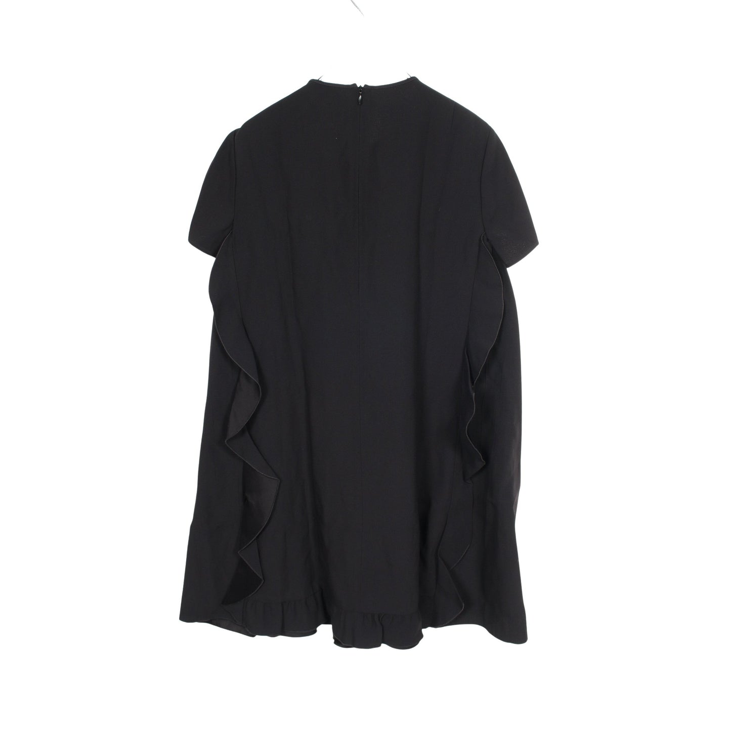 ワンピース 半袖 フリル ブラック レッドヴァレンティノ ワンピース RED VALENTINO