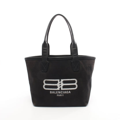 ジャンボ ハンドバッグ トートバッグ キャンバス ブラック バレンシアガ バッグ BALENCIAGA
