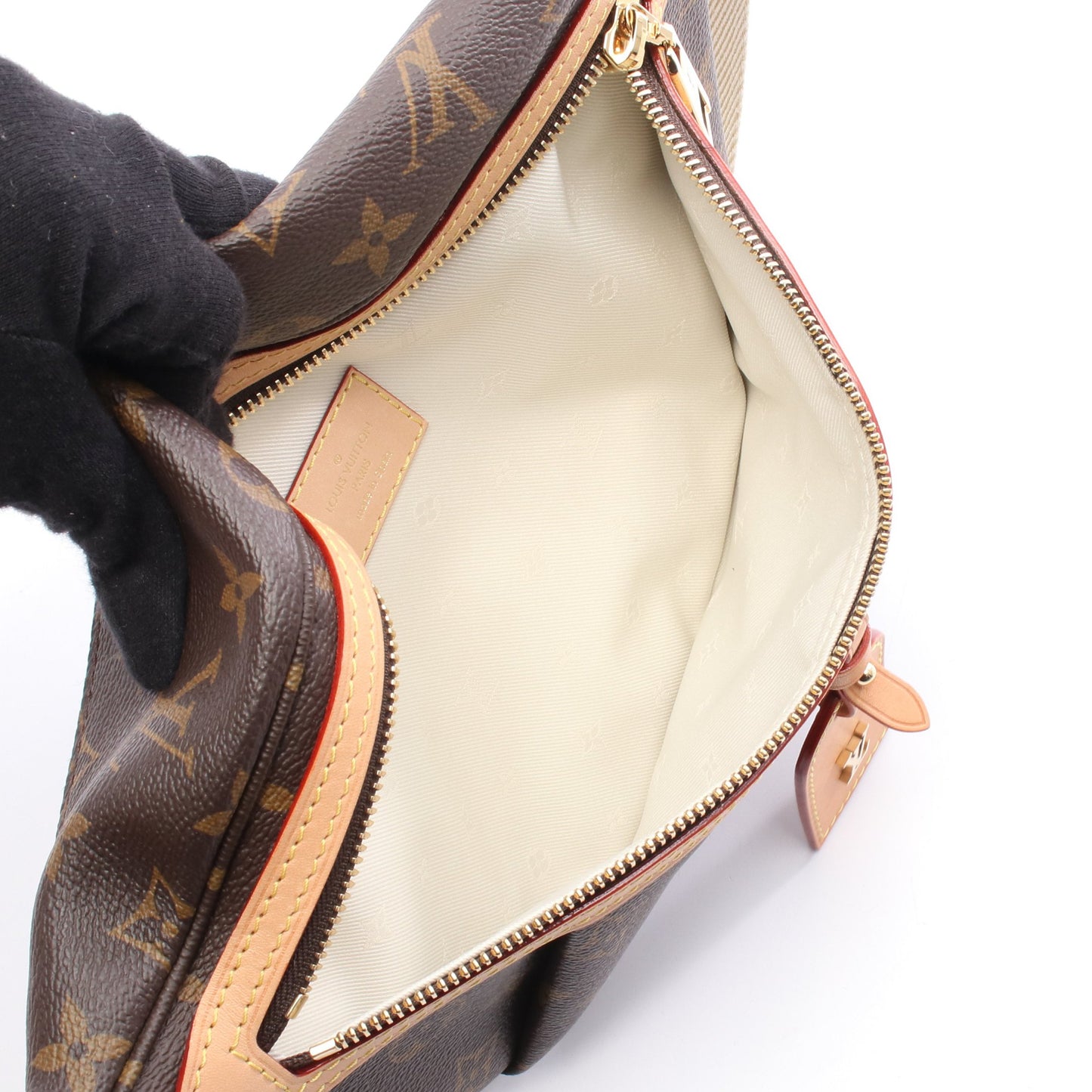ハイライズ モノグラム ボディバッグ PVC レザー ブラウン ルイヴィトン バッグ LOUIS VUITTON
