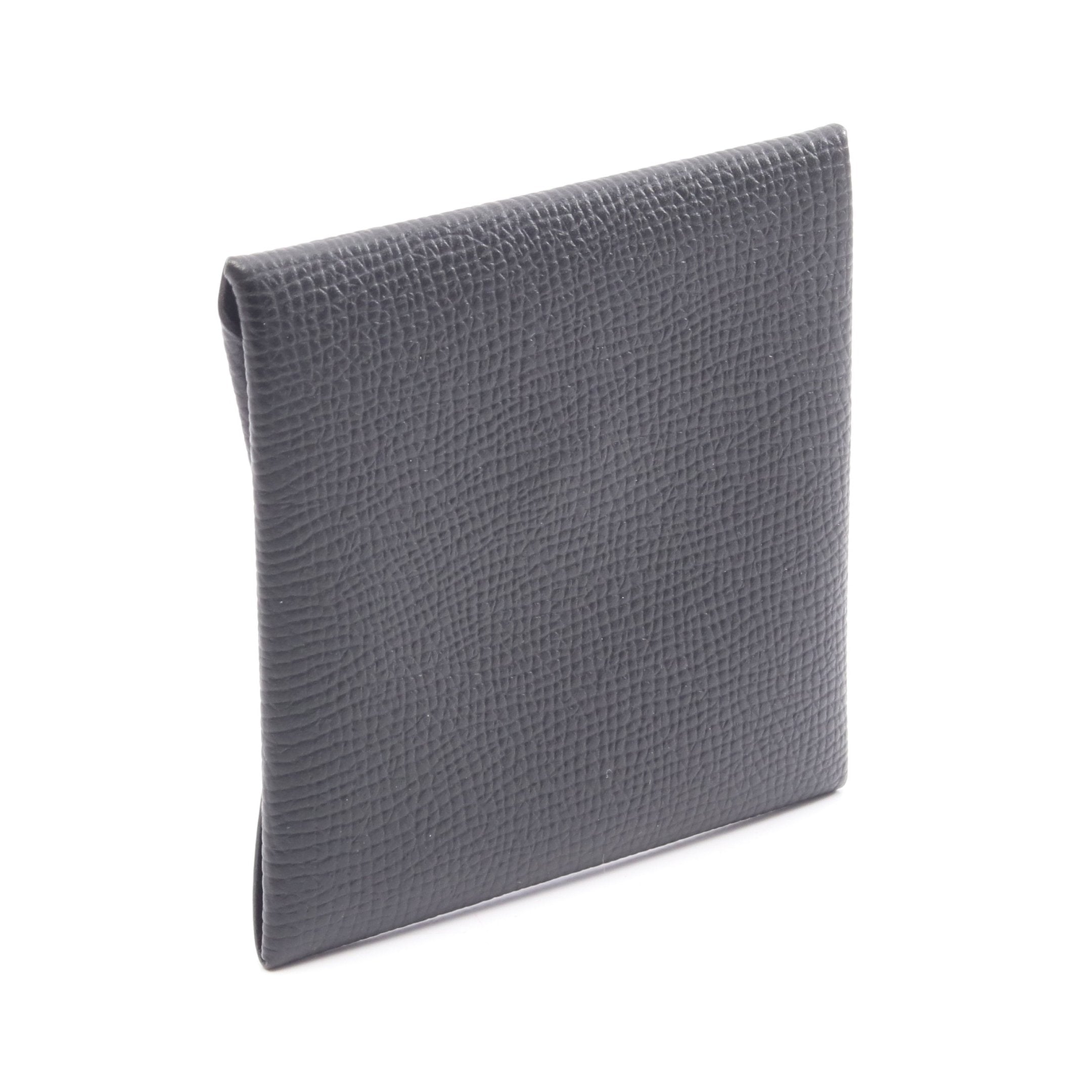 HERMES バスティア ヴォーエプソン ブラック HERMES（エルメス） バスティア エプソン ブラック W刻印 未使用 財布