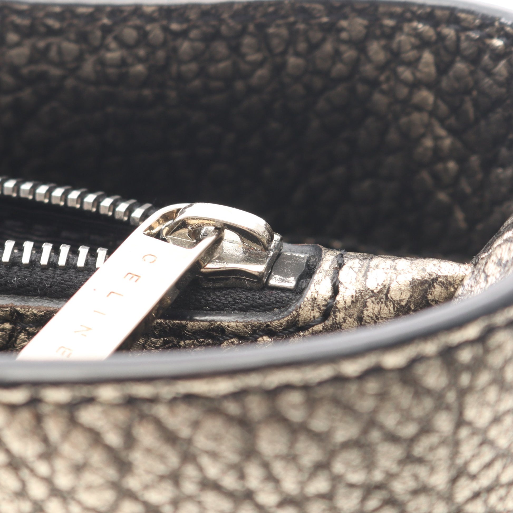 ブギーバッグ ハンドバッグ レザー ゴールド セリーヌ バッグ CELINE