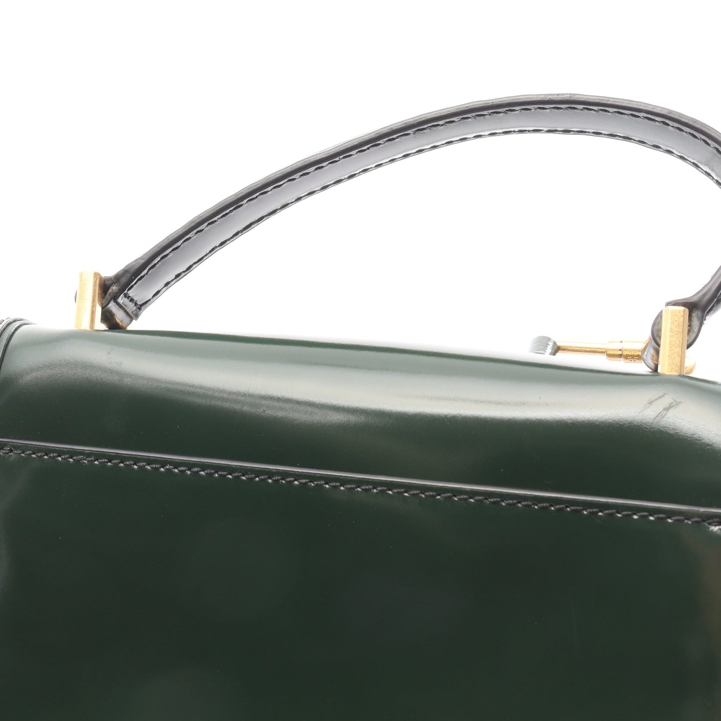 Juliette Mini ハンドバッグ レザー ダークグリーン 2WAY トリーバーチ バッグ TORY BURCH