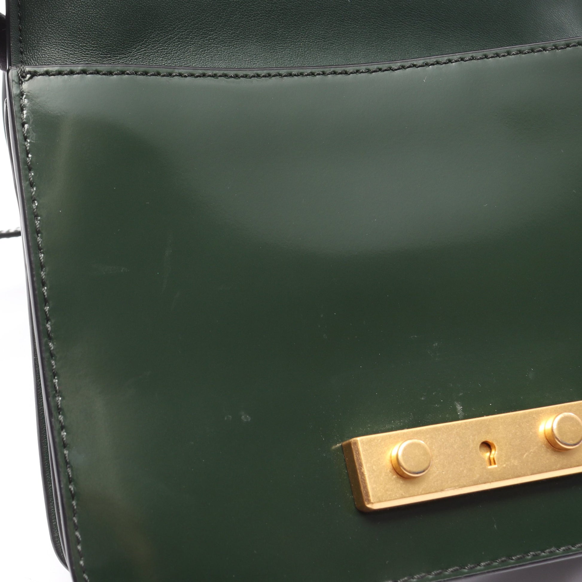 Juliette Mini ハンドバッグ レザー ダークグリーン 2WAY トリーバーチ バッグ TORY BURCH