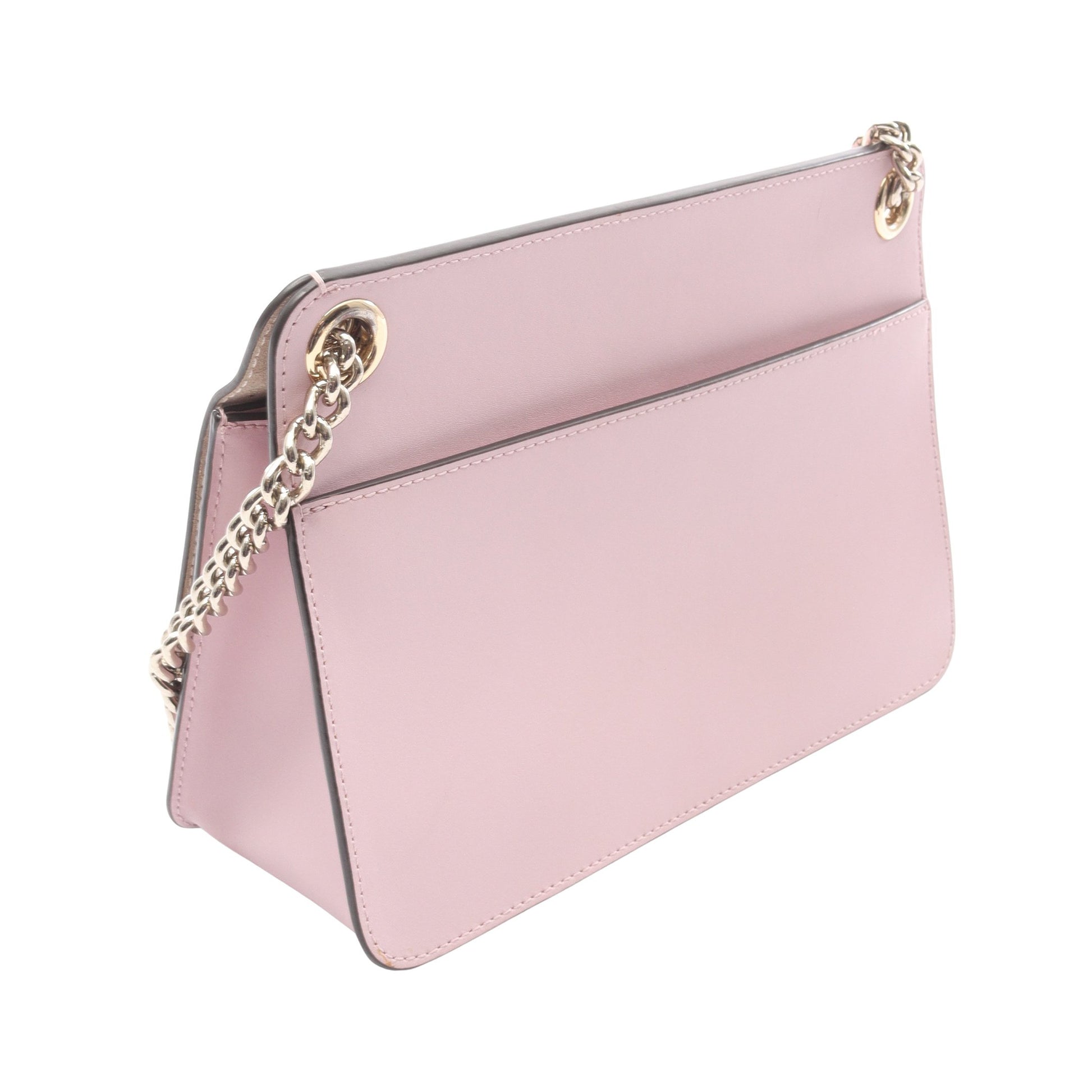 BELLA ベラ チェーンショルダーバッグ レザー ライトピンク フルラ バッグ FURLA
