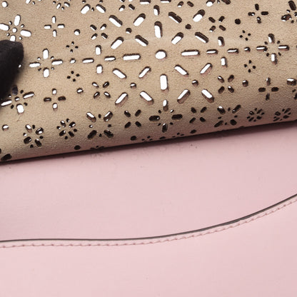 BELLA ベラ チェーンショルダーバッグ レザー ライトピンク フルラ バッグ FURLA