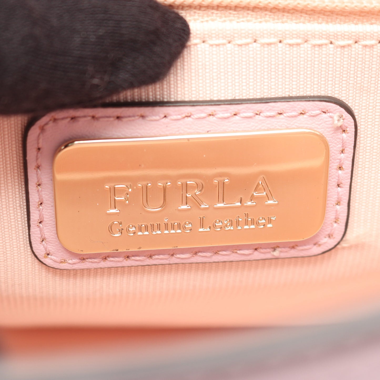 BELLA ベラ チェーンショルダーバッグ レザー ライトピンク フルラ バッグ FURLA