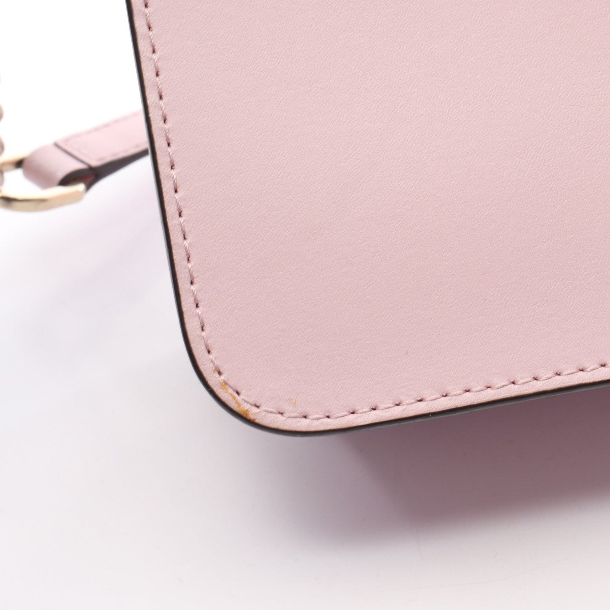 BELLA ベラ チェーンショルダーバッグ レザー ライトピンク フルラ バッグ FURLA