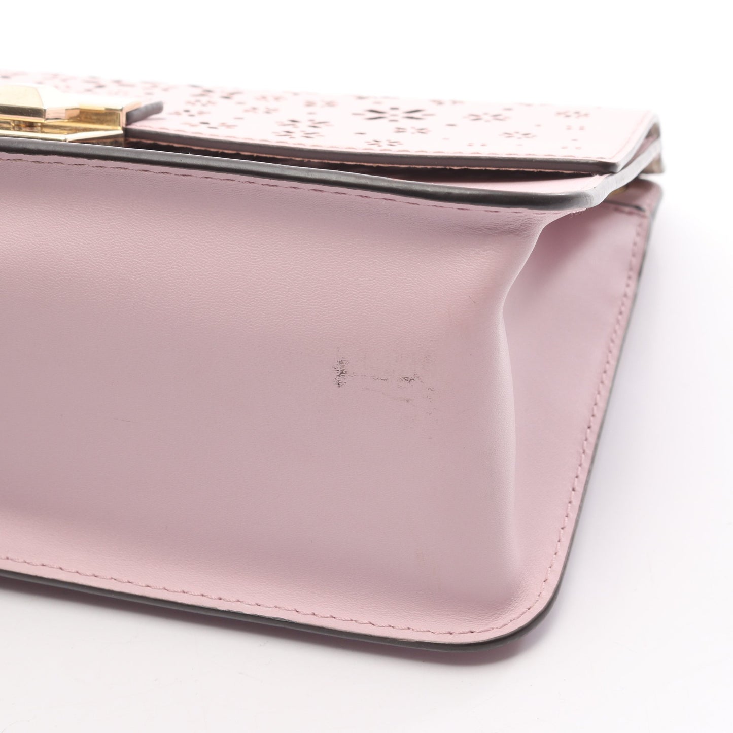 BELLA ベラ チェーンショルダーバッグ レザー ライトピンク フルラ バッグ FURLA