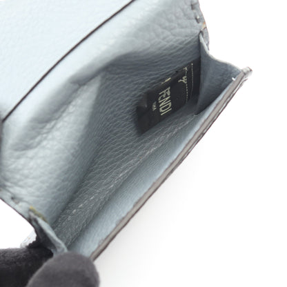 セレリア カードケース レザー ブルーグレー フェンディ 財布・小物 FENDI