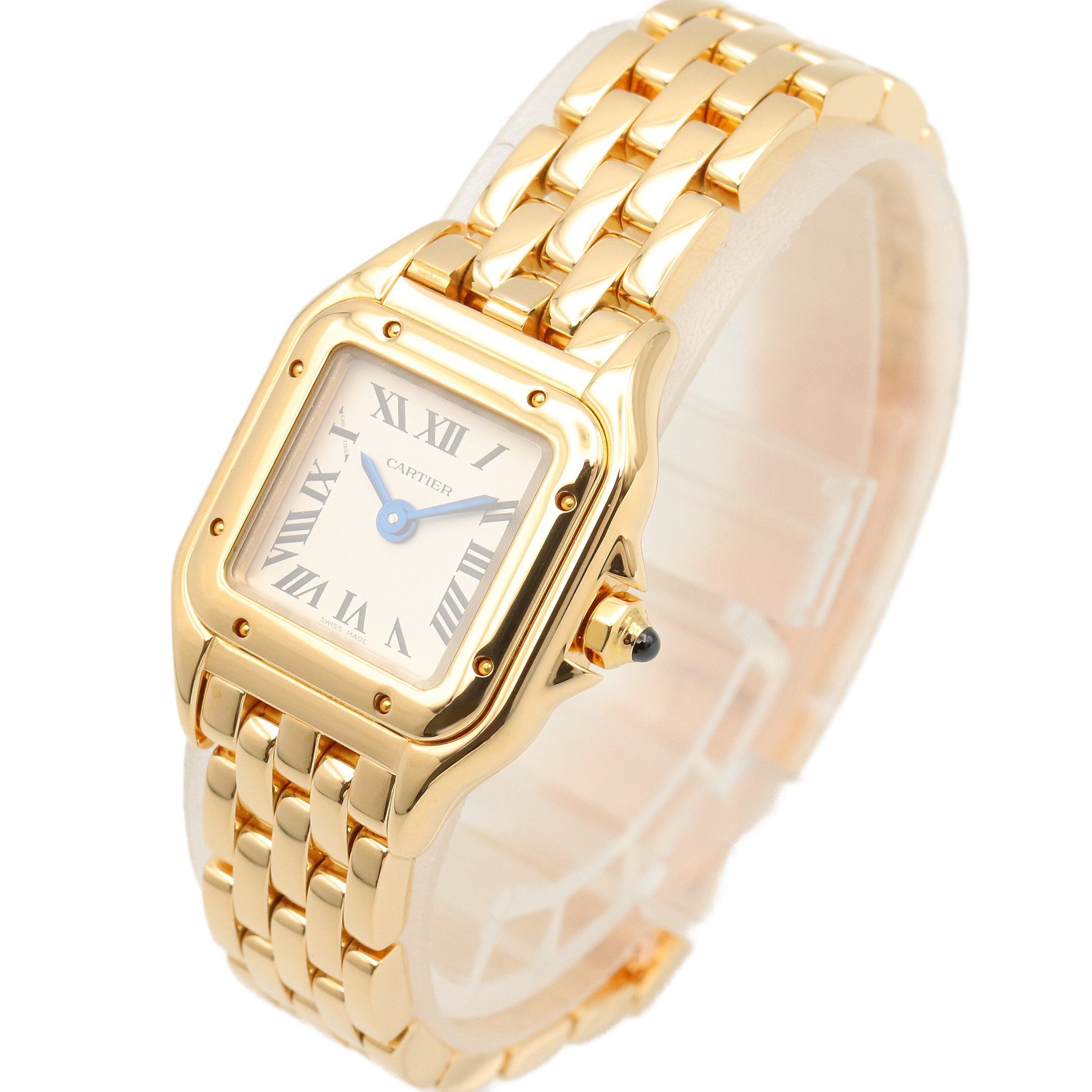 パンテール ドゥ カルティエ ミニ レディース 腕時計 クオーツ K18YG