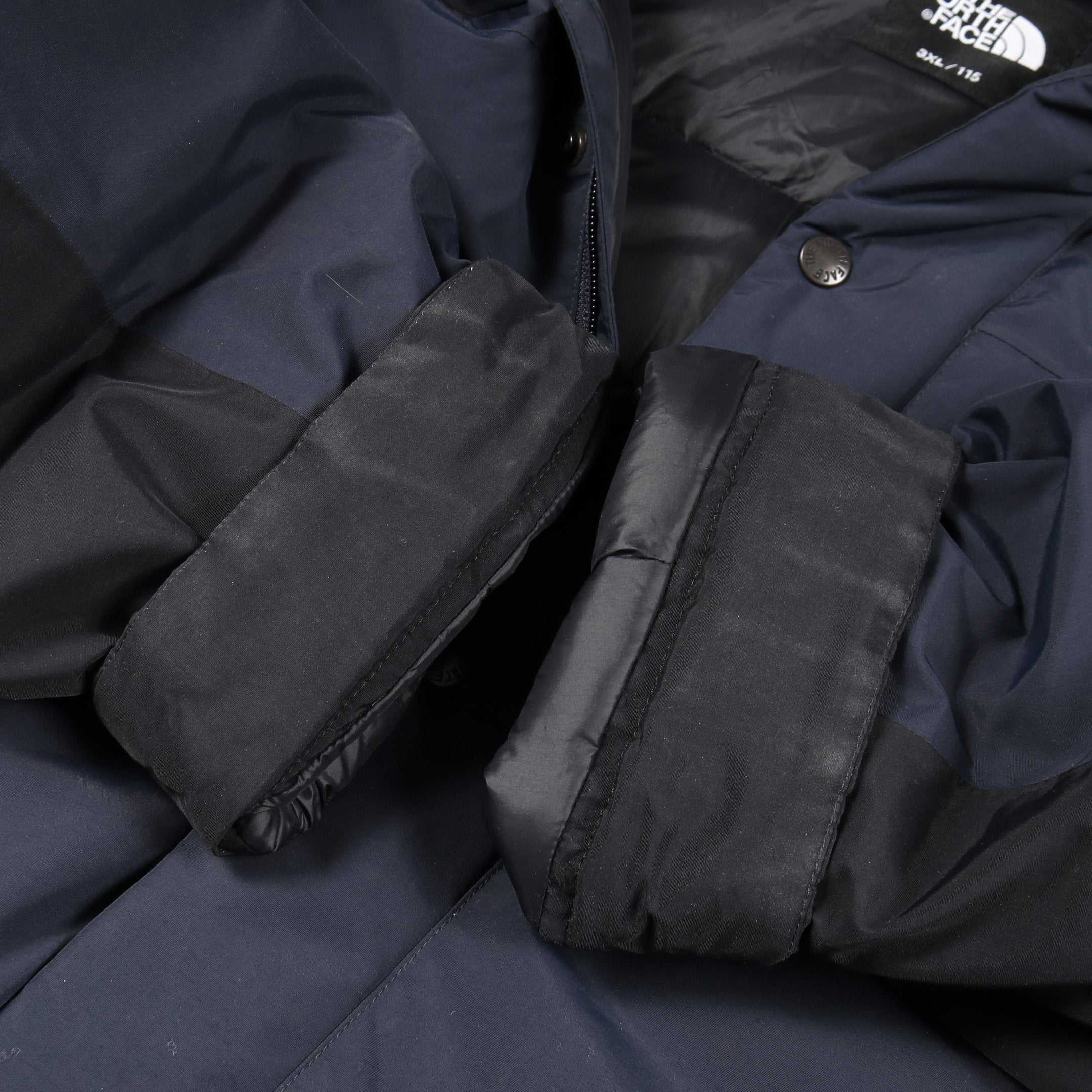 ULTIMATE DOWN JACKET ダウンジャケット ネイビー フード付き ザノース