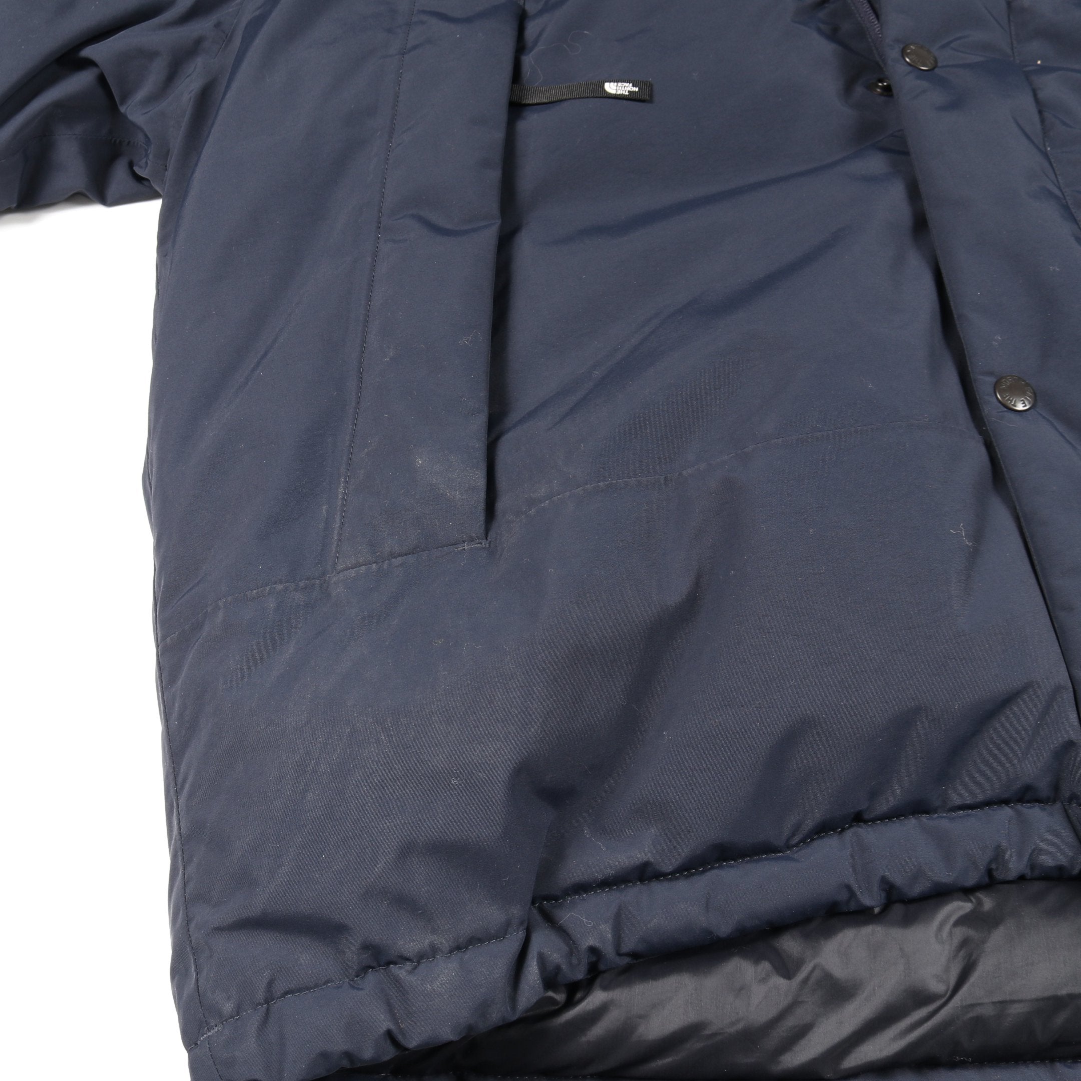 ULTIMATE DOWN JACKET ダウンジャケット ネイビー フード付き ザノース