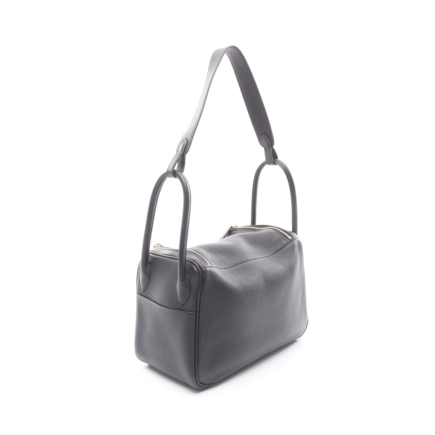 リンディ26 ショルダーバッグ トリヨンクレマンス ブラック ゴールド金具 B刻印 エルメス バッグ HERMES