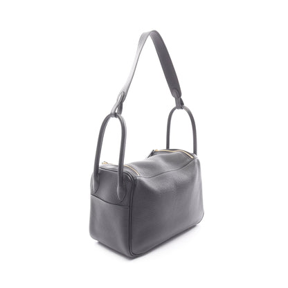 リンディ26 ショルダーバッグ トリヨンクレマンス ブラック ゴールド金具 B刻印 エルメス バッグ HERMES