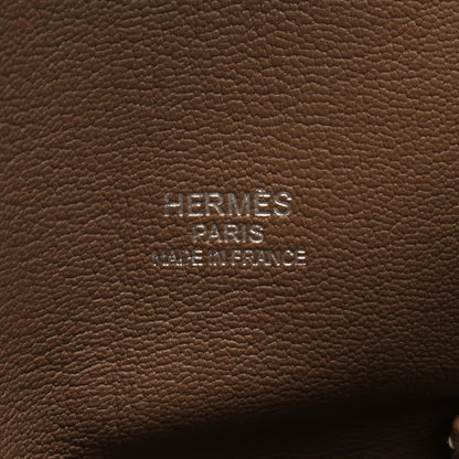 ジプシエール34 エトゥープ ショルダーバッグ トリヨンクレマンス グレーブラウン シルバー金具 □Q刻印 エルメス バッグ HERMES