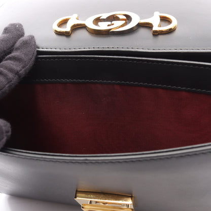 ズゥミ ショルダーバッグ レザー ブラック グッチ バッグ GUCCI