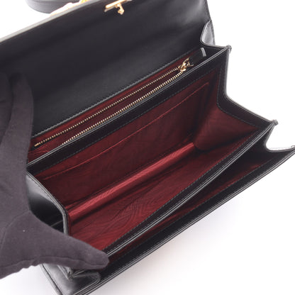ズゥミ ショルダーバッグ レザー ブラック グッチ バッグ GUCCI